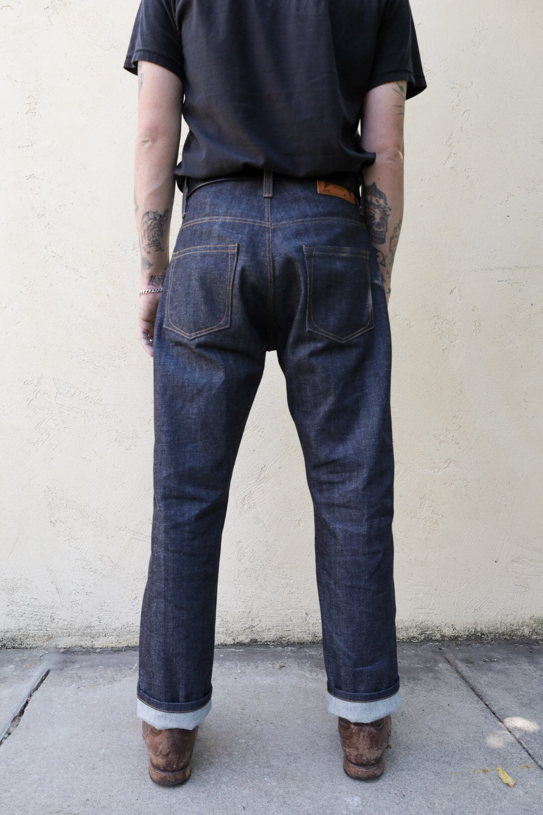14.5oz Deep Indigo Selvedge - Straight - PD0089