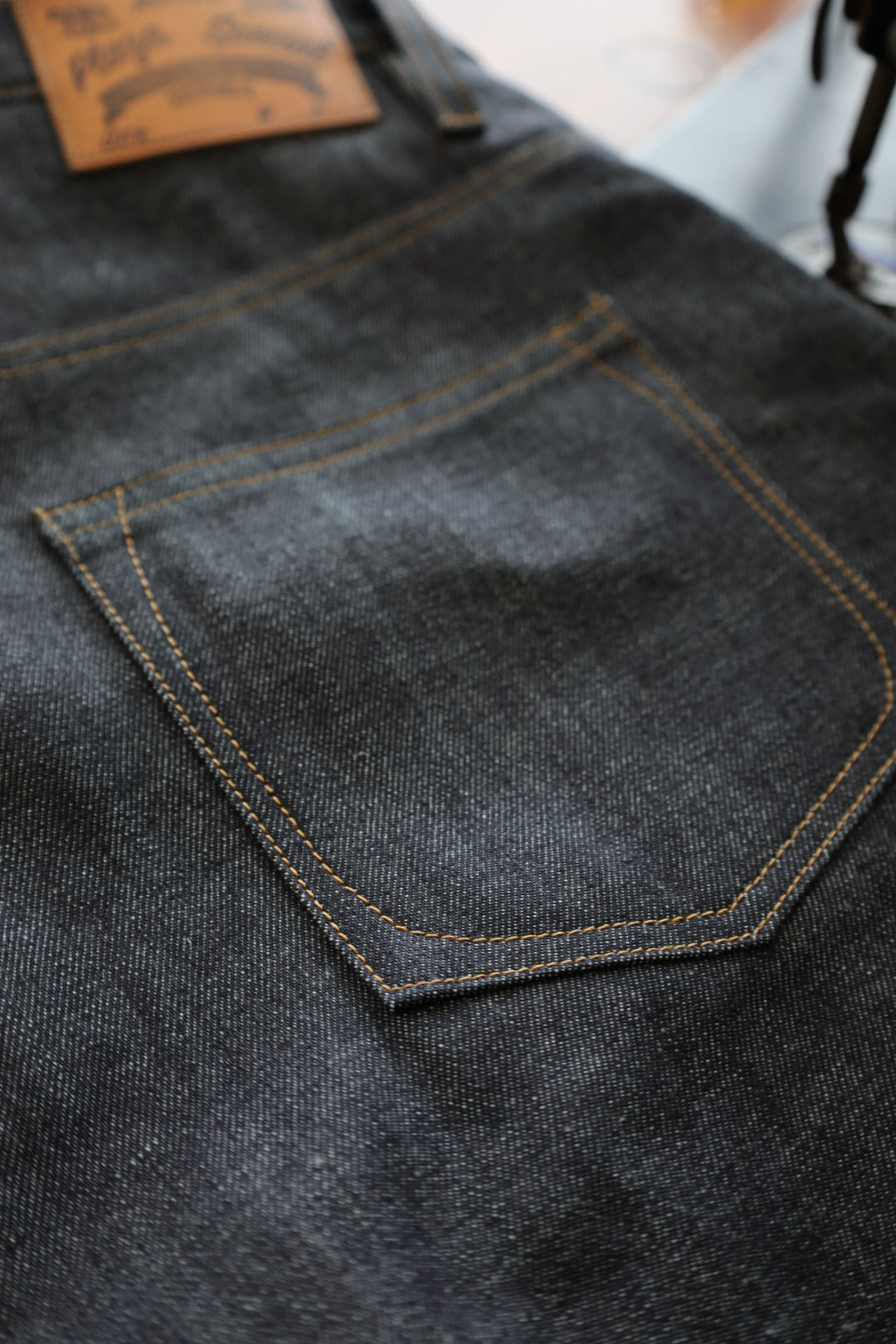 14.5oz Deep Indigo Selvedge - Straight - PD0089
