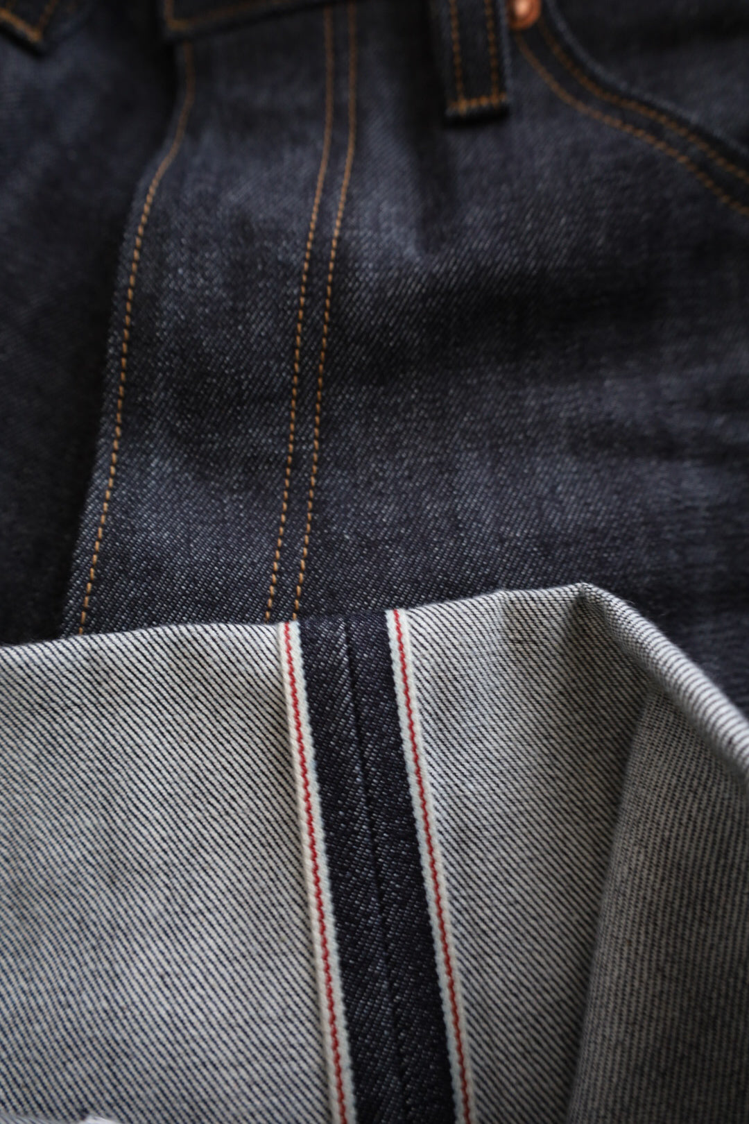 14.5oz Deep Indigo Selvedge - Straight - PD0089
