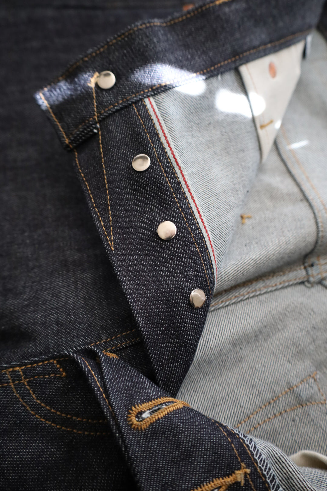 14.5oz Deep Indigo Selvedge - Straight - PD0089