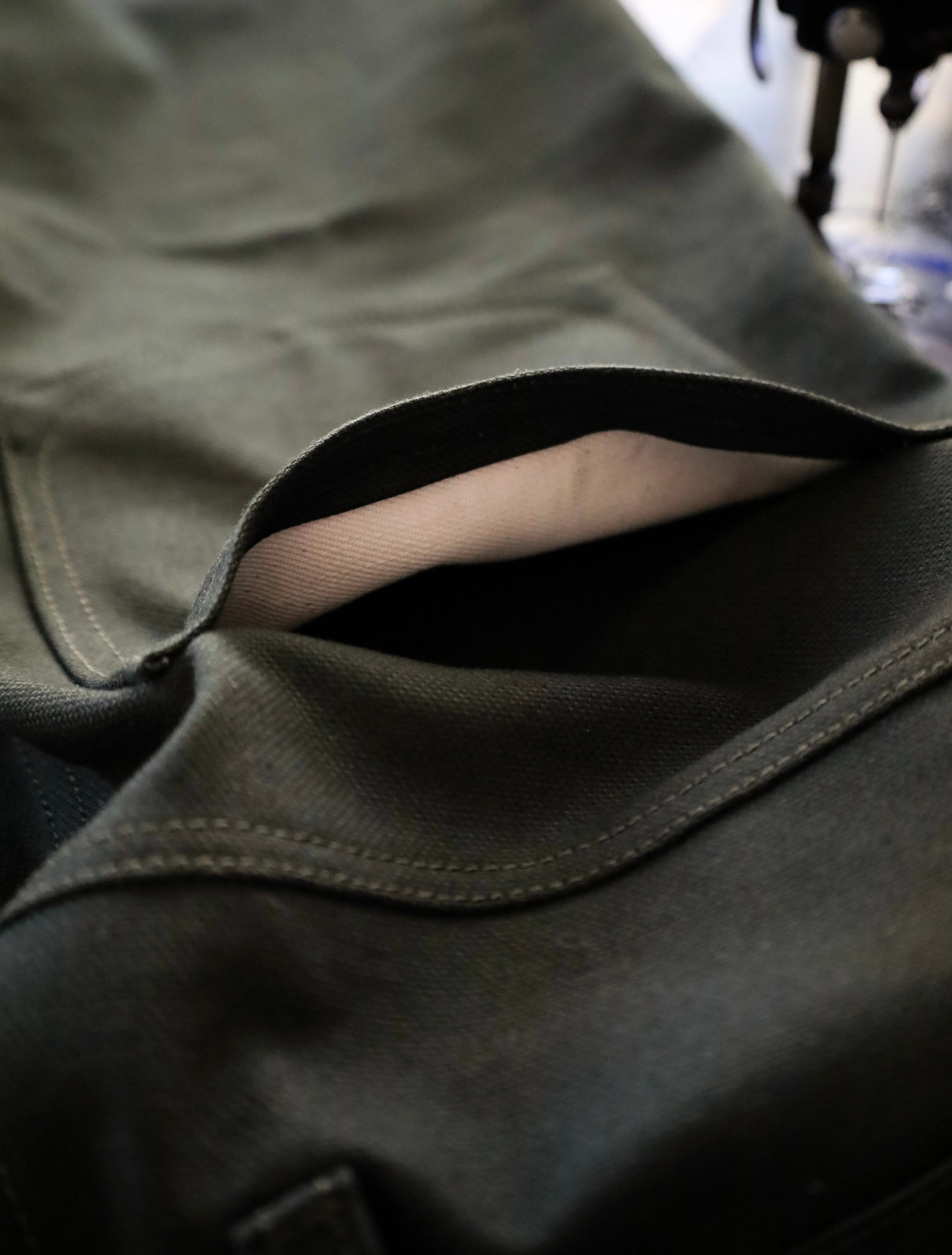 12.5oz Frontier Duck Canvas Double Knee - Forest