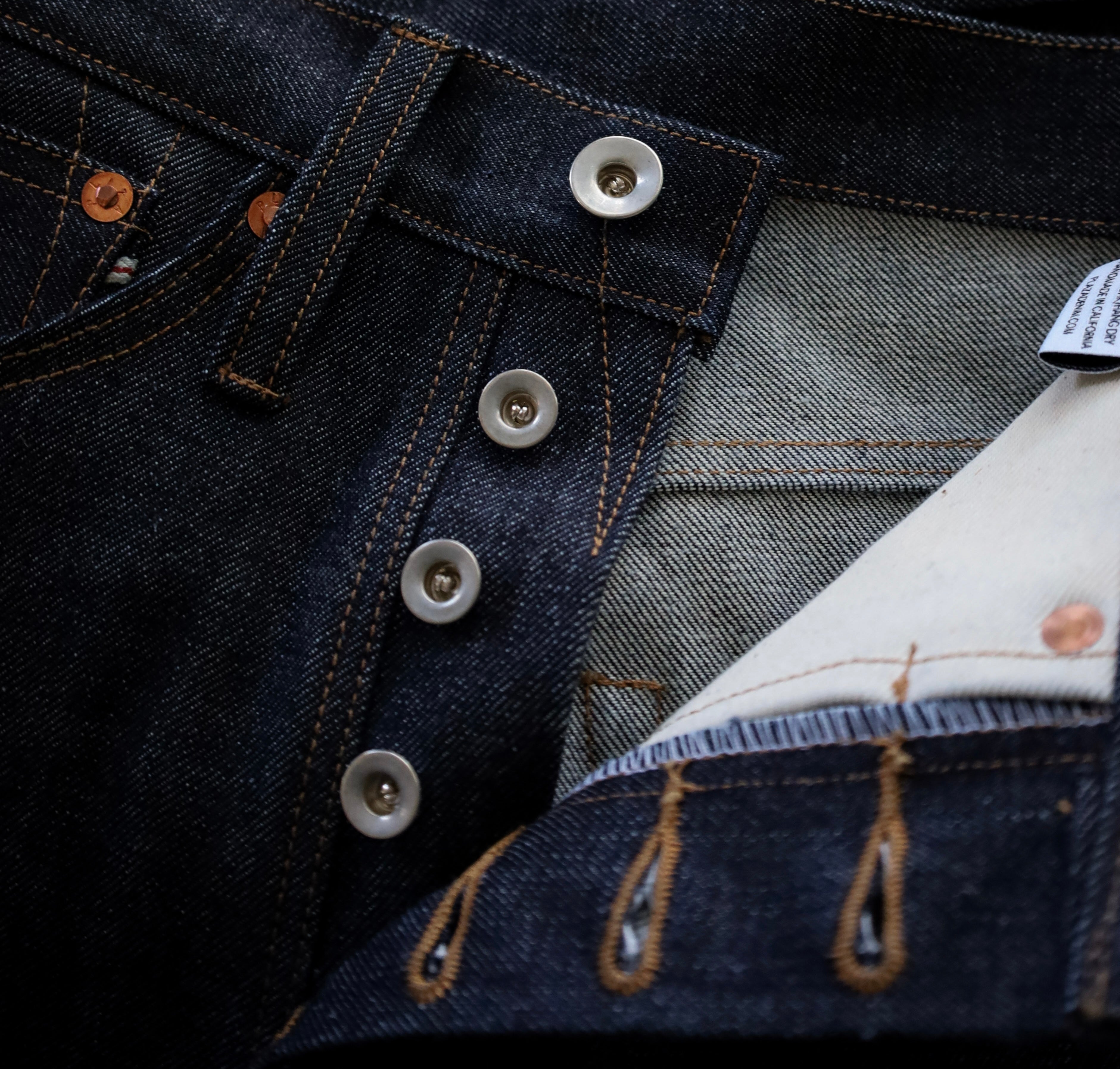 14oz Women's Indigo Selvedge - High Waist Straight Taper