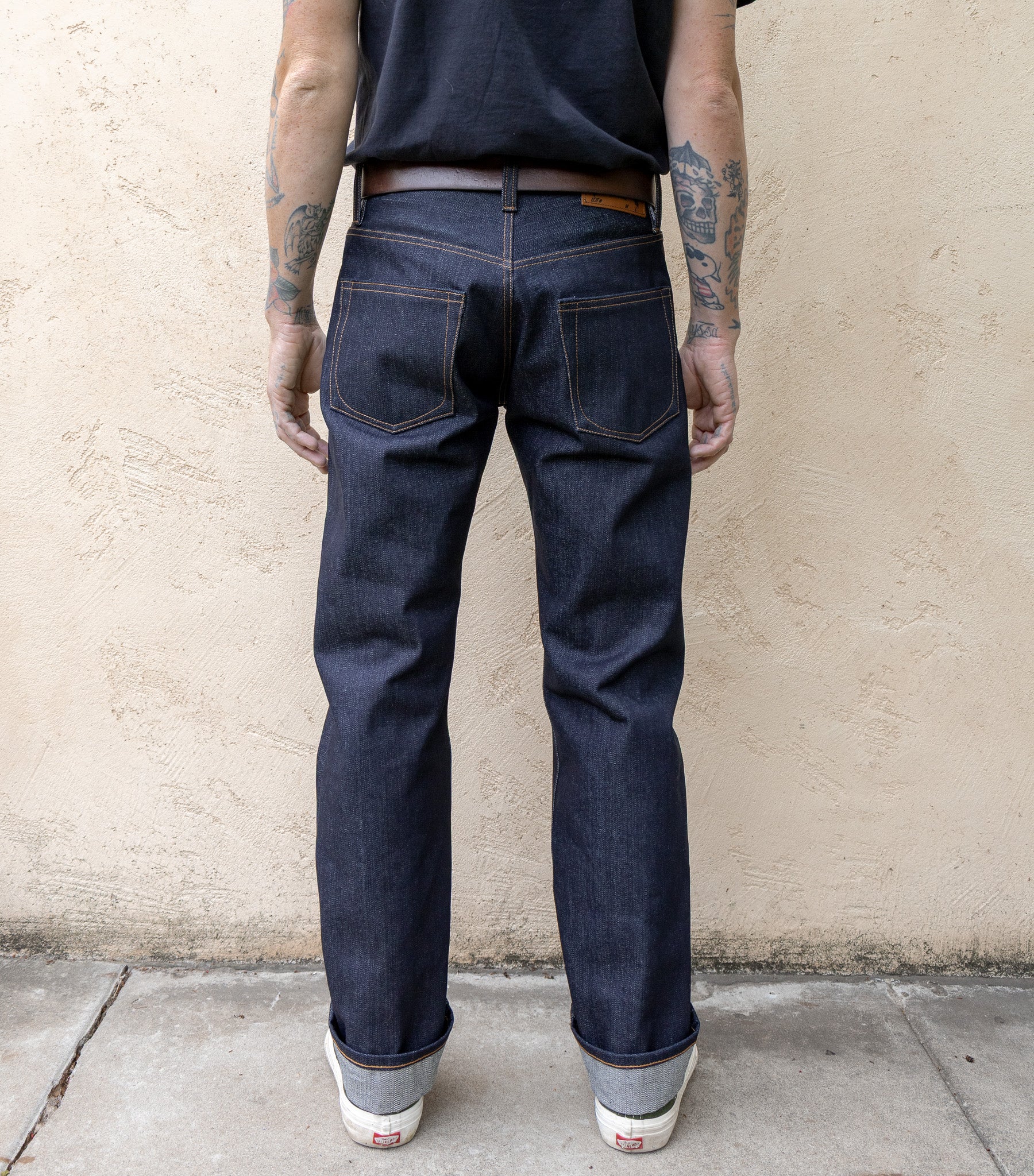 Straight Tapered 15oz Japanese Indigo Slub - Winston