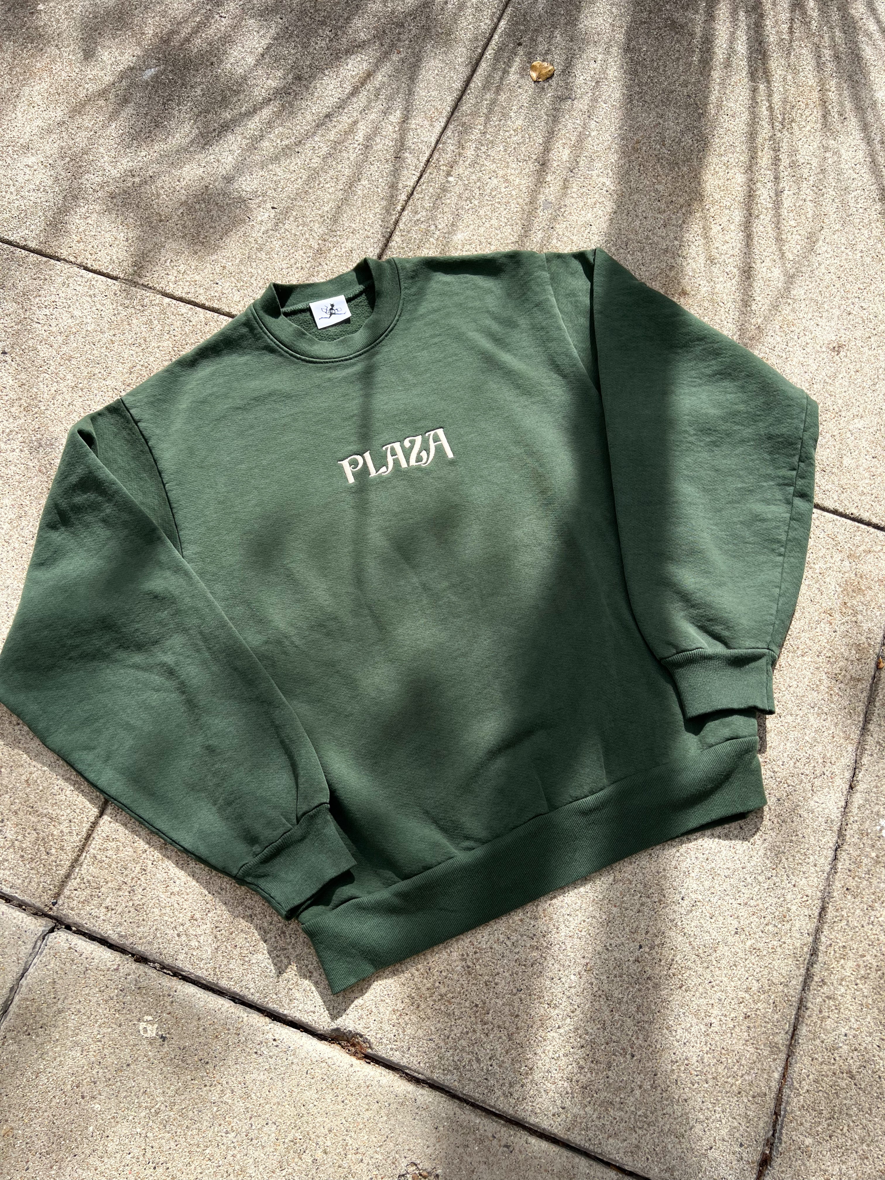 14oz  Heavyweight Crewneck Vintage Ivy - Genie