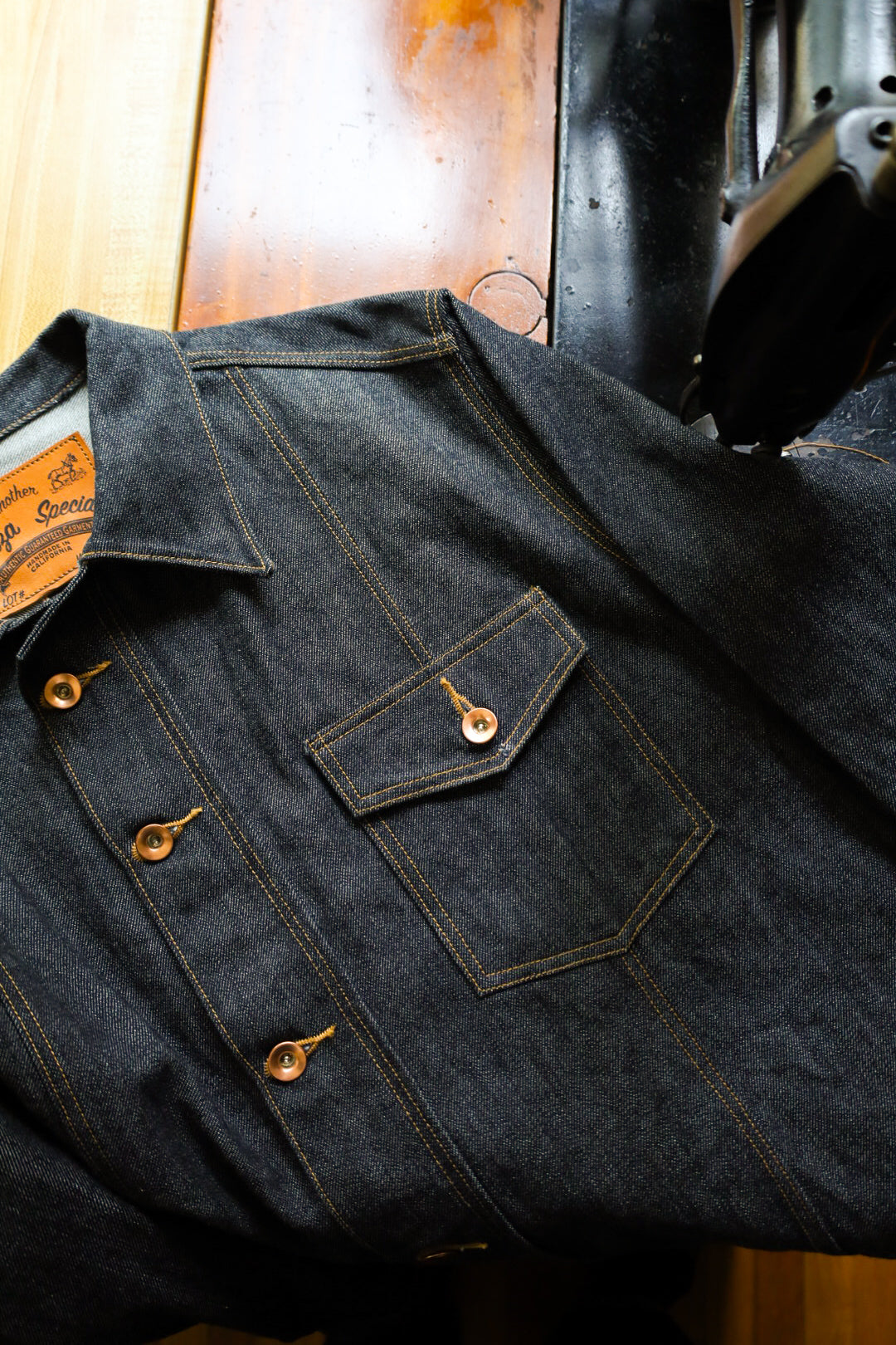 14oz Single Rider Selvedge Denim Jacket