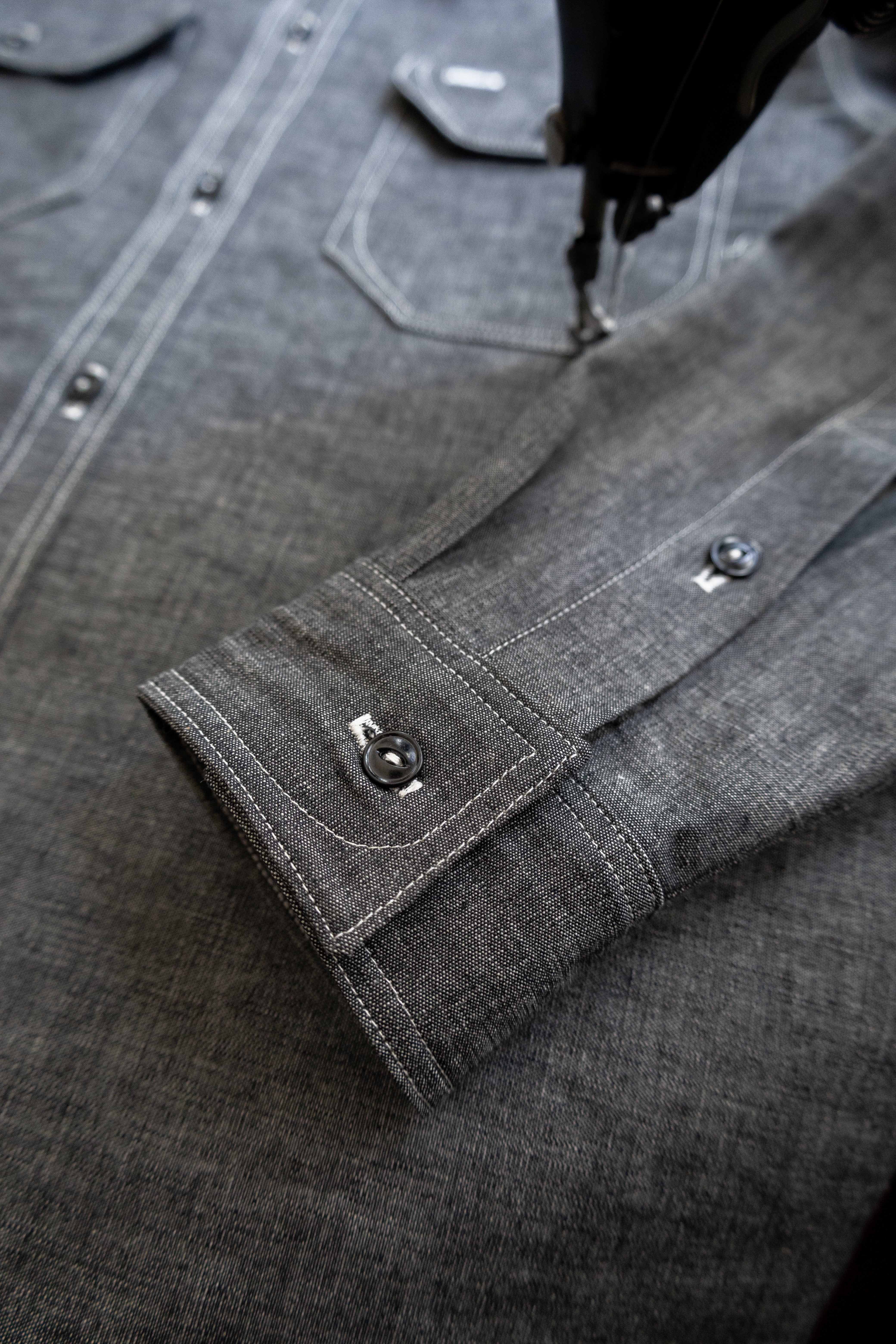 9oz Crosshatch Japanese Chambray Shirt