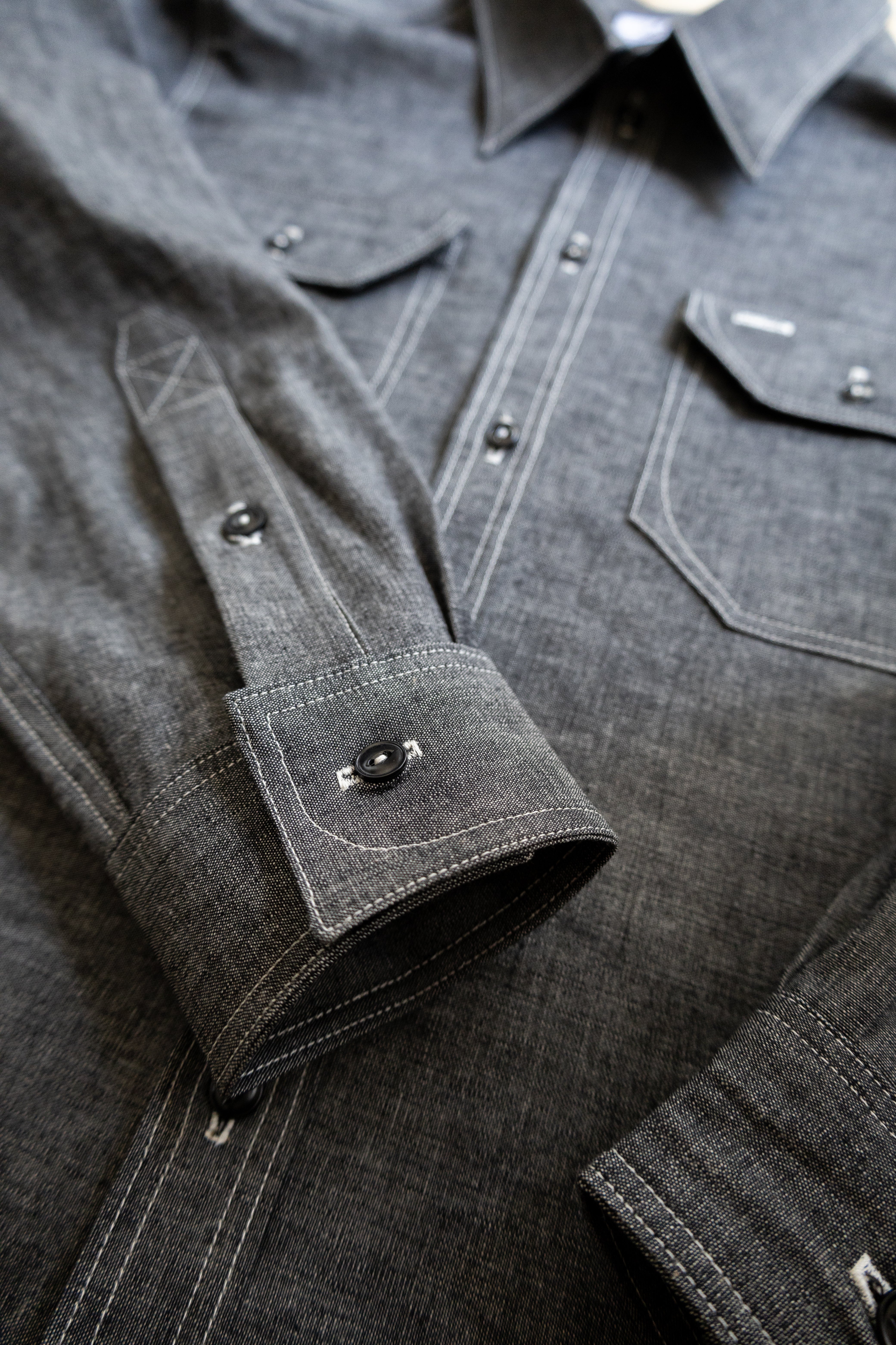 9oz Crosshatch Japanese Chambray Shirt