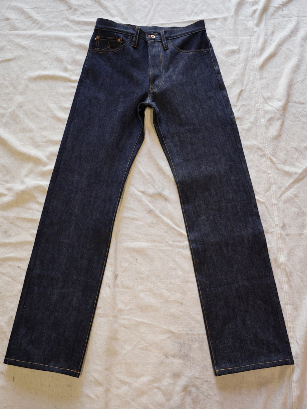 18oz PD01 Indigo Selvedge Denim Jeans