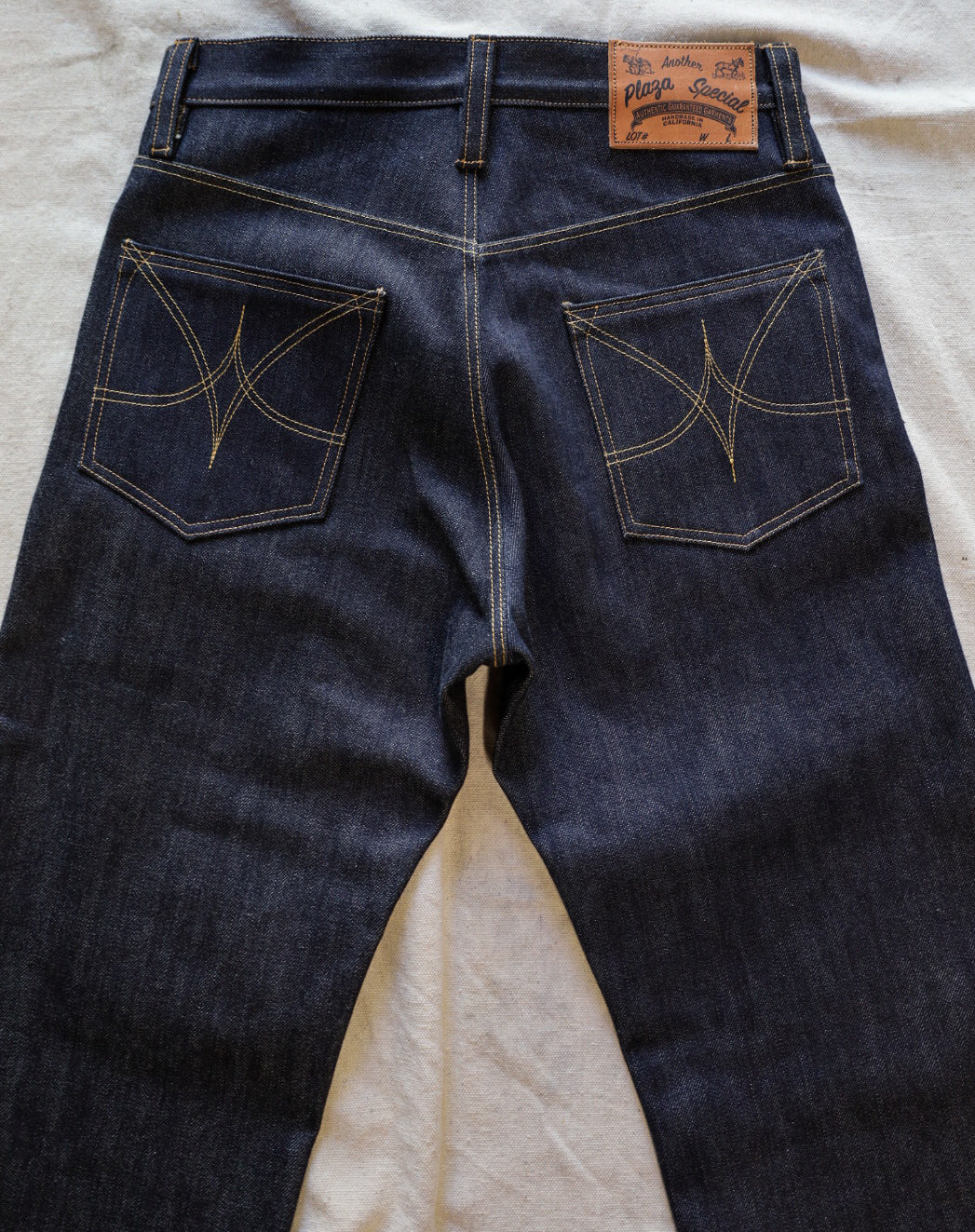 18oz PD01 Indigo Selvedge Denim Jeans