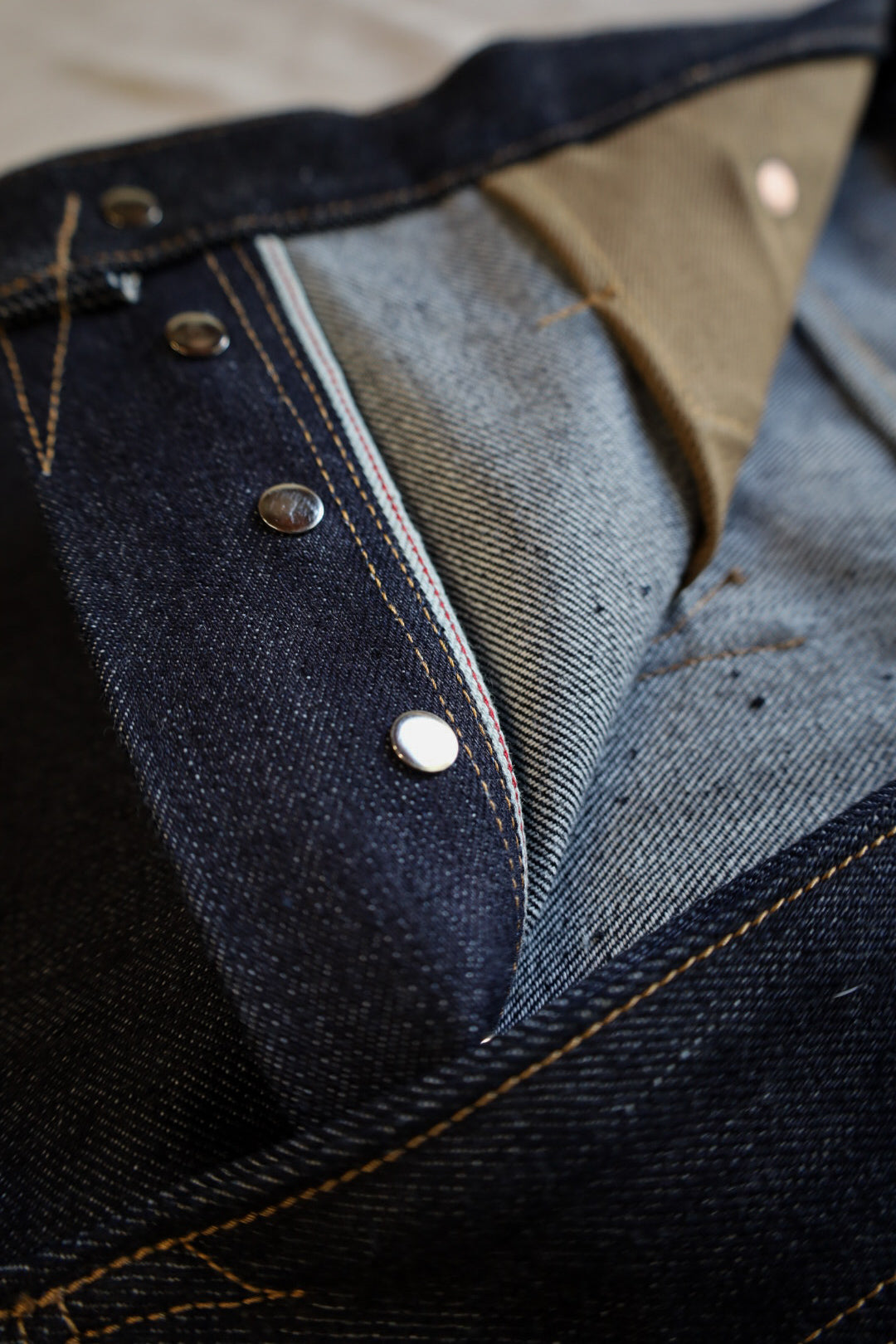 18oz PD01 Indigo Selvedge Denim Jeans