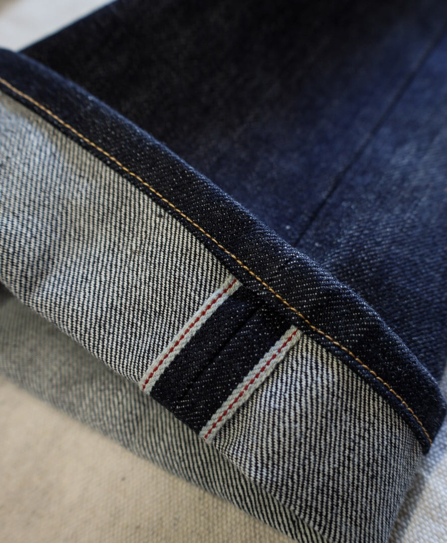 18oz PD01 Indigo Selvedge Denim Jeans