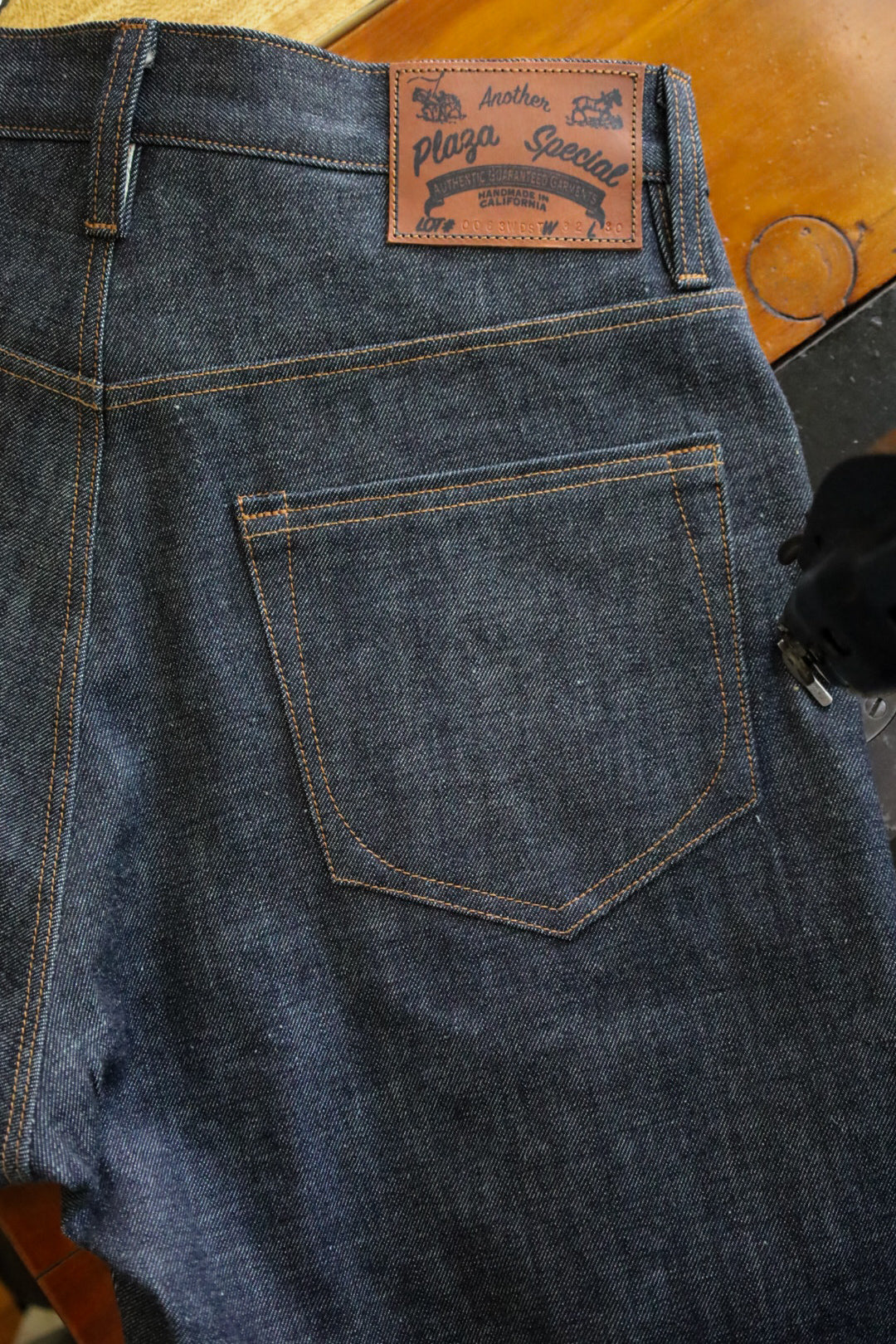 13.5oz Wide Leg Straight Fit Japanese Indigo