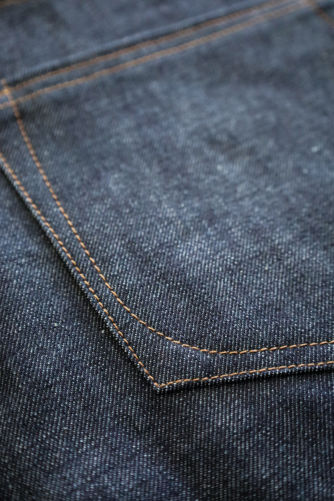 13.5oz Wide Leg Straight Fit Japanese Indigo