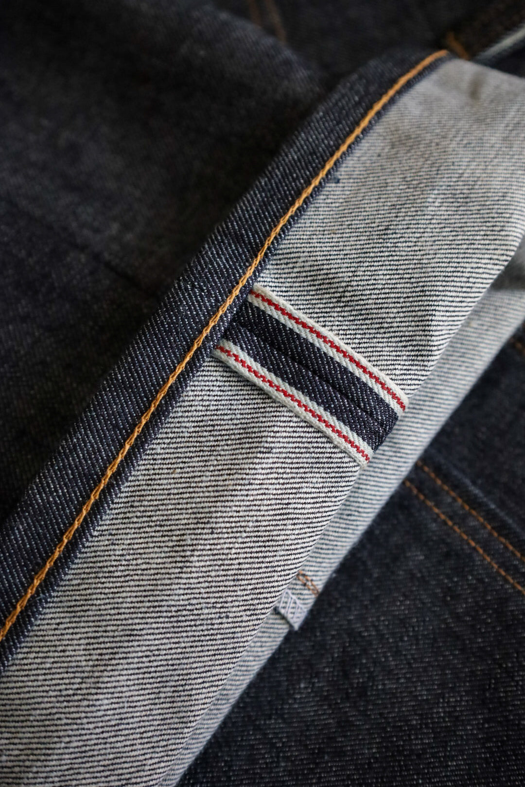 13.5oz Wide Leg Straight Fit Japanese Indigo
