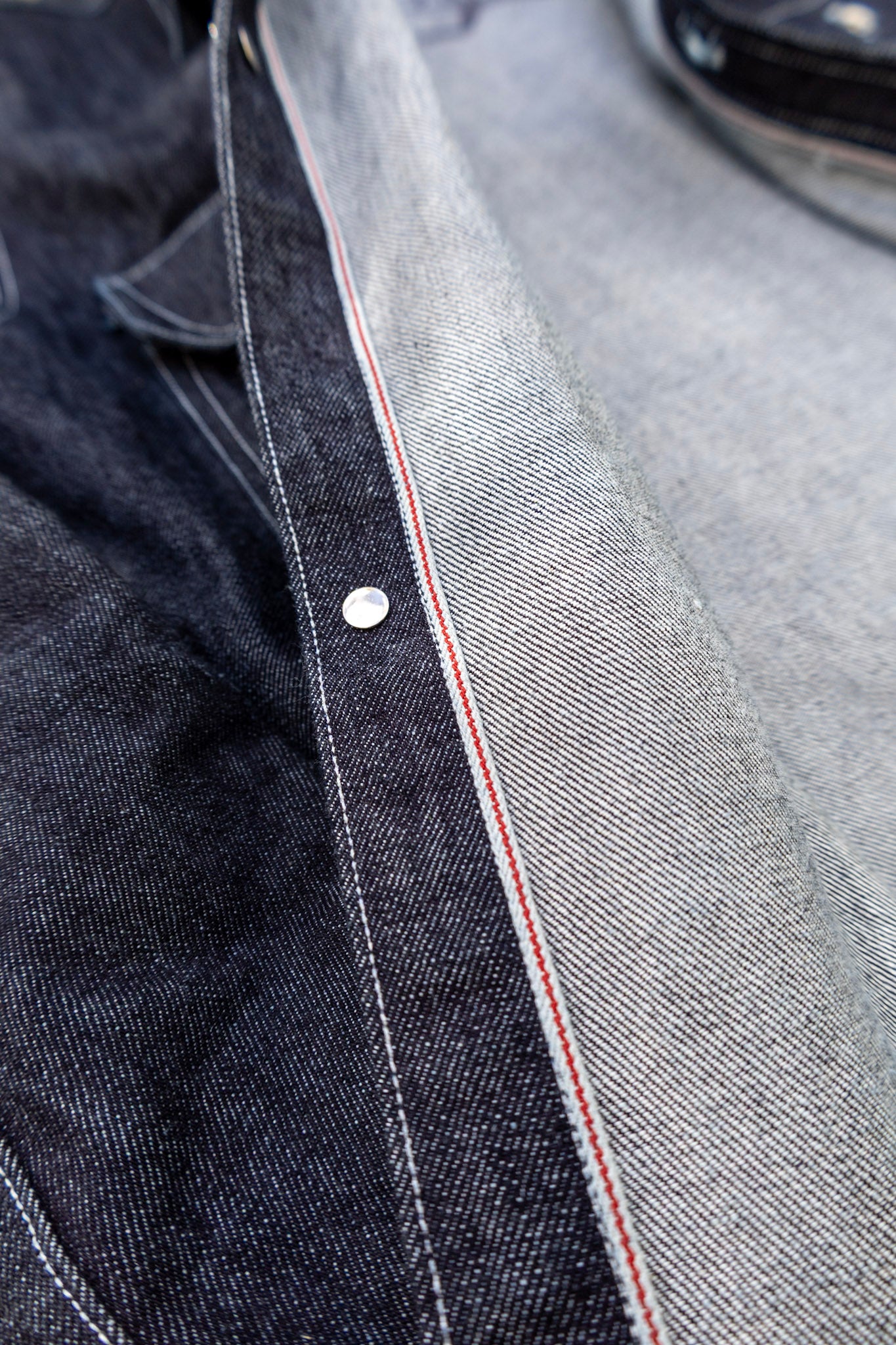 13.5oz Selvedge Indigo Surplus Shirt