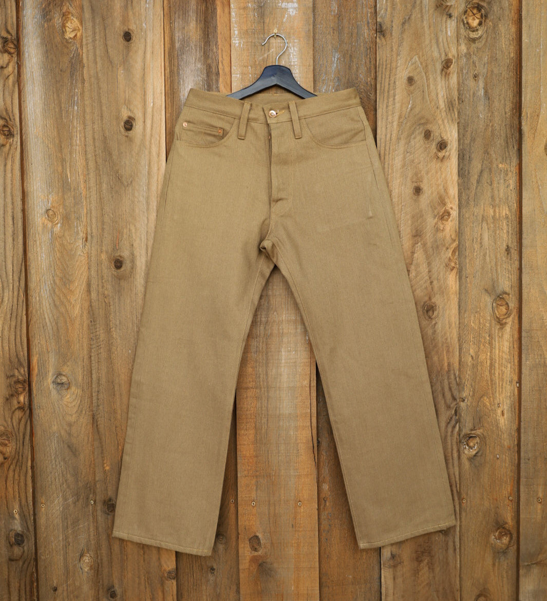 13oz Camel Bull Jeans - Loose Straight - 30x30