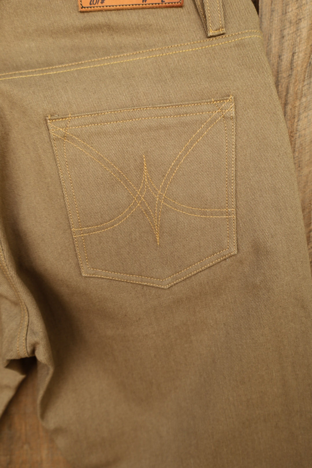 13oz Camel Bull Jeans - Loose Straight - 30x30