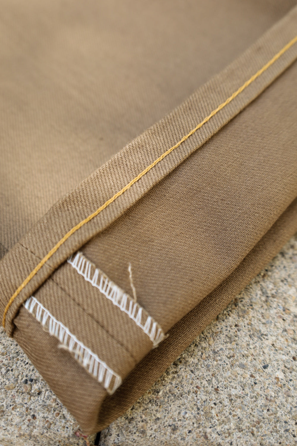 13oz Camel Bull Jeans - Loose Straight - 30x30
