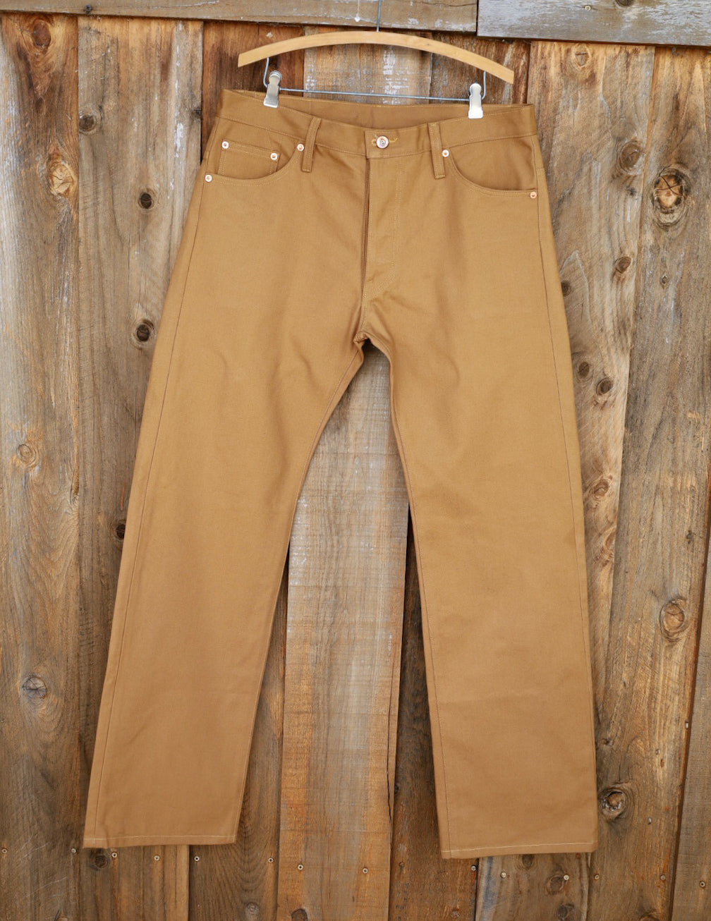 12.5oz Duck Jeans - Loose Straight - 38x33