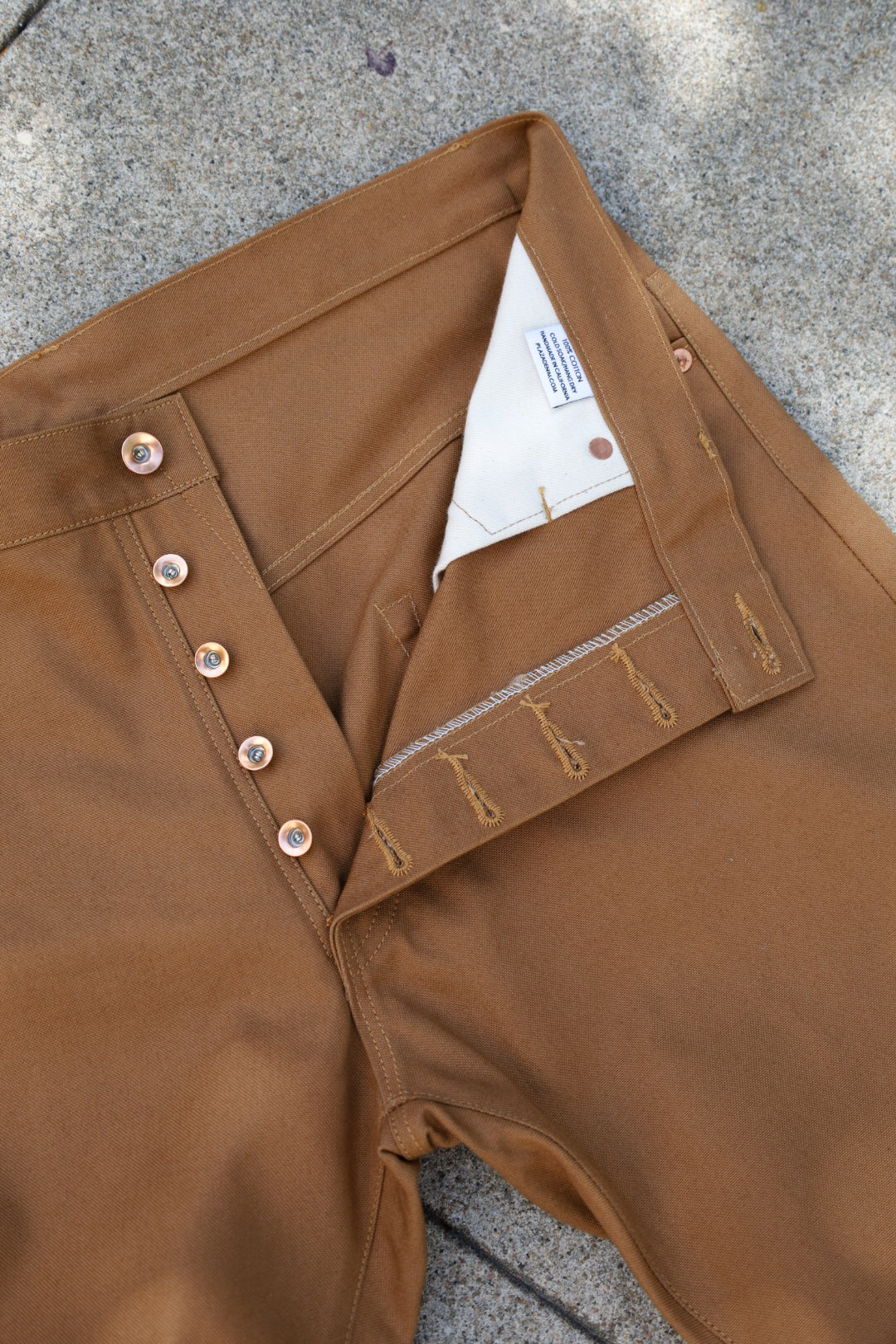 12.5oz Duck Jeans - Loose Straight - 38x33