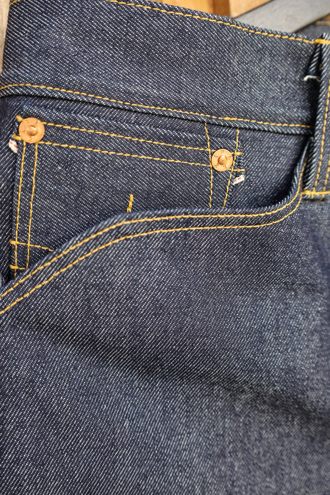 15oz Japanese Indigo  Selvedge - 30x30