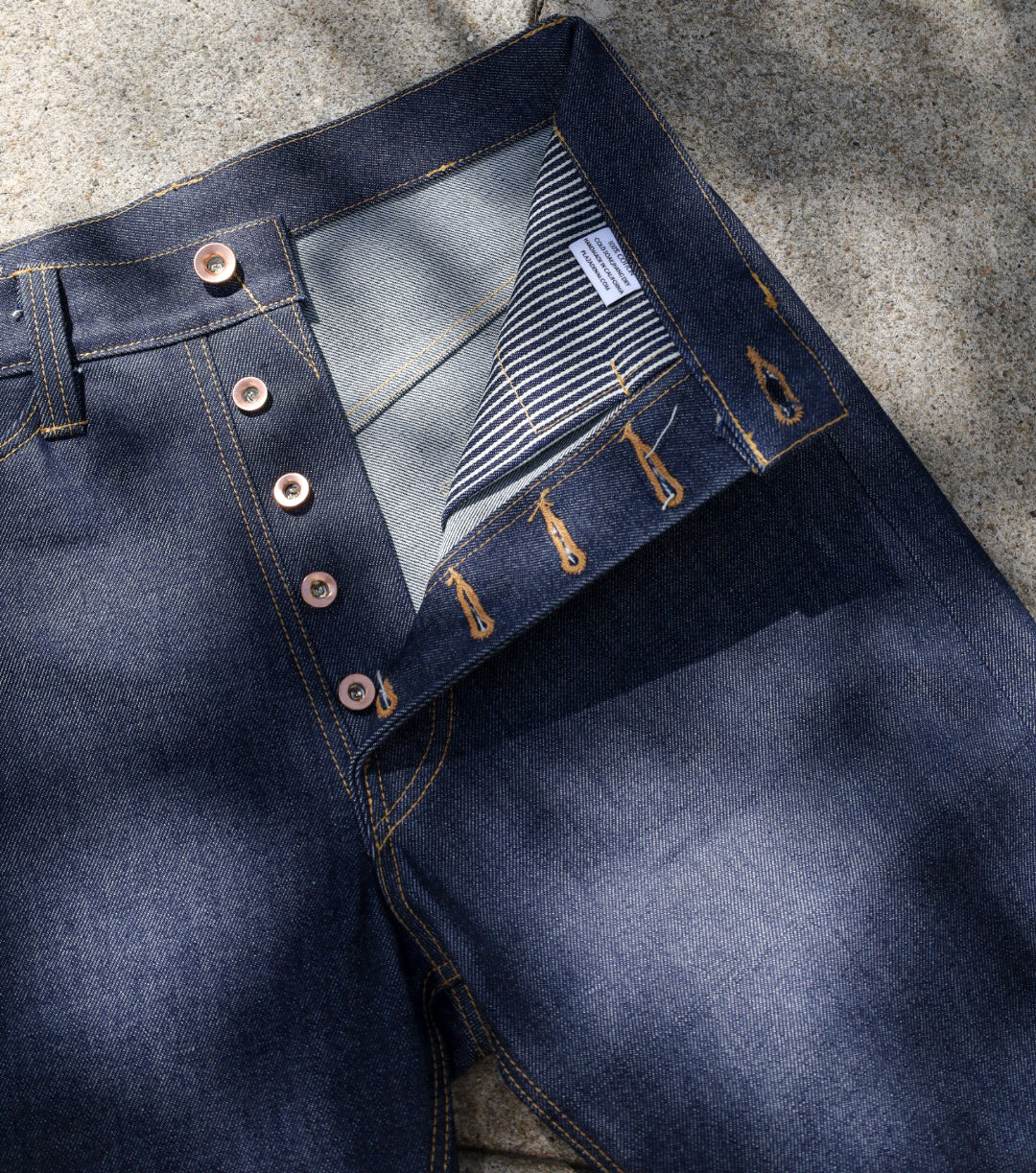 15oz Japanese Indigo  Selvedge - 30x30