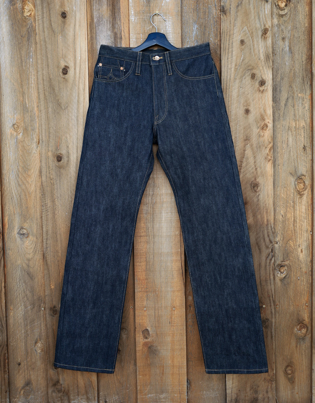 18oz Dark Indigo Selvedge - Straight - 31x34