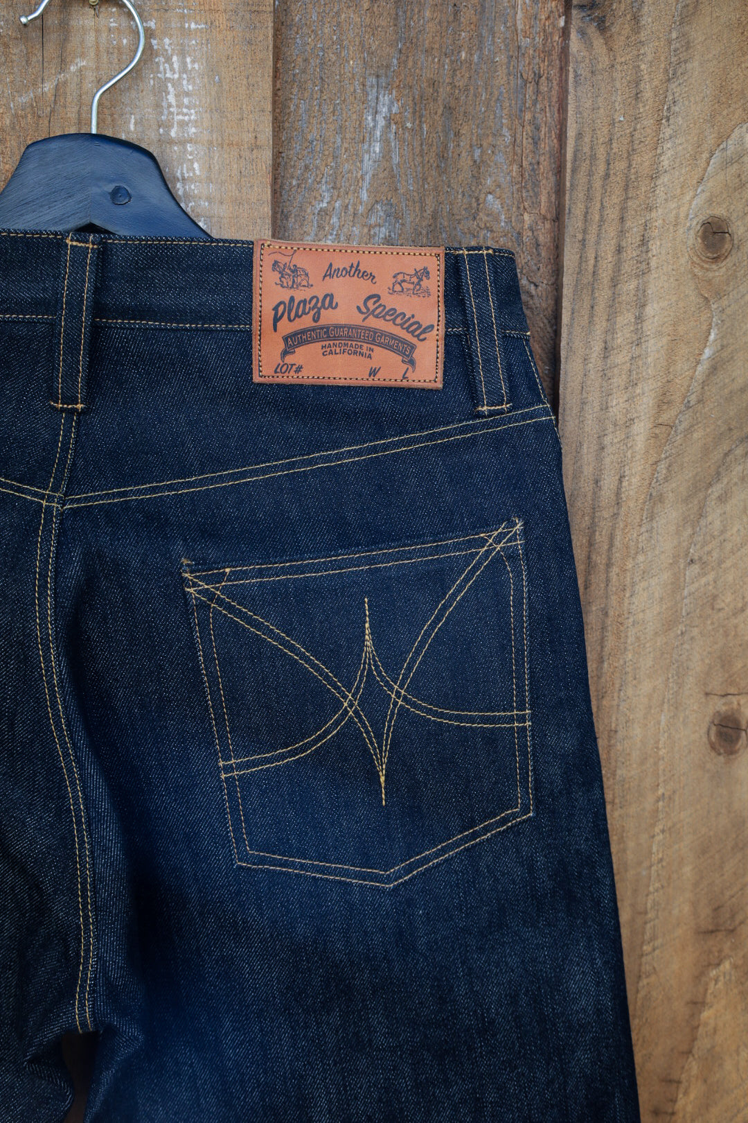 18oz Dark Indigo Selvedge - Straight - 31x34