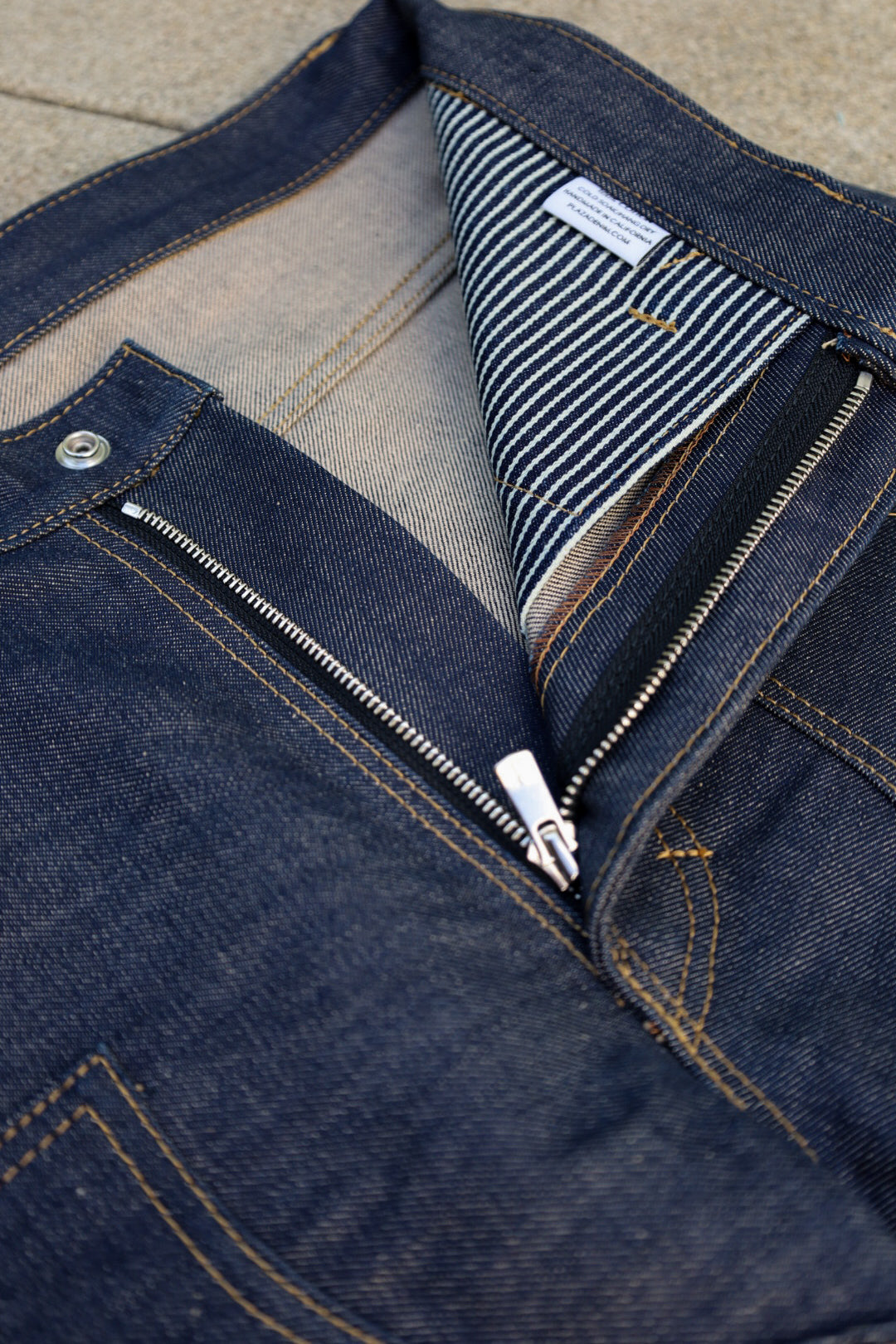 14oz Brown Weft Project Denim - Loose Straight - 34x29