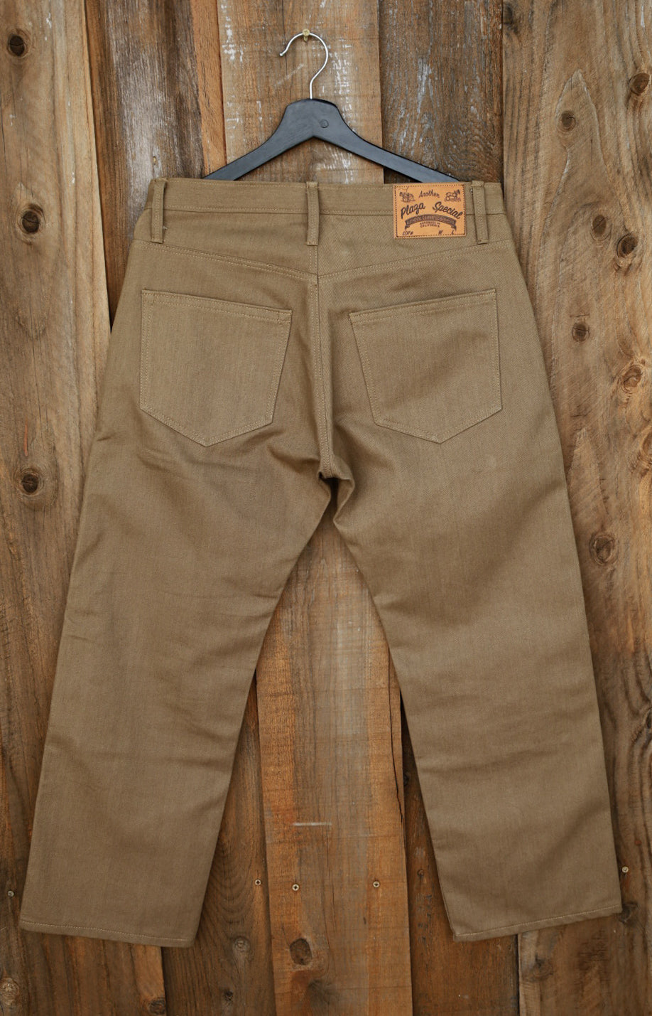 13oz Camel Bull Double Knees - Straight - 33x28