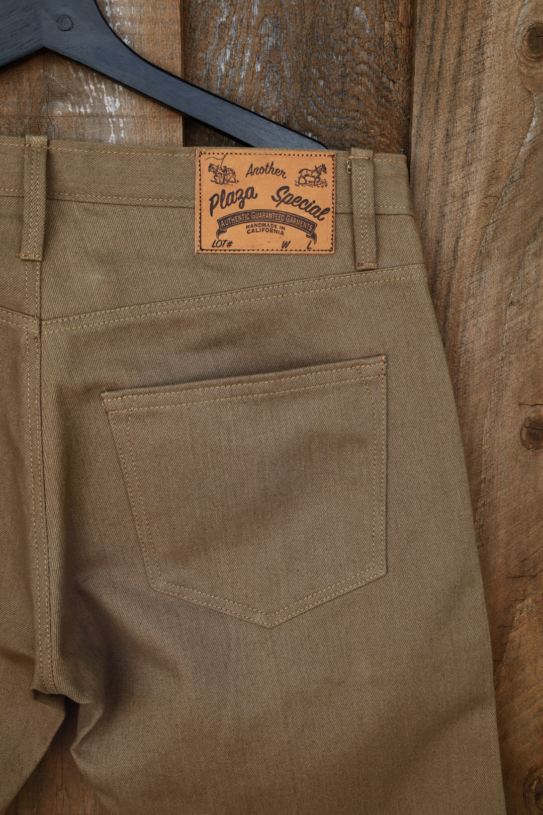 13oz Camel Bull Double Knees - Straight - 33x28