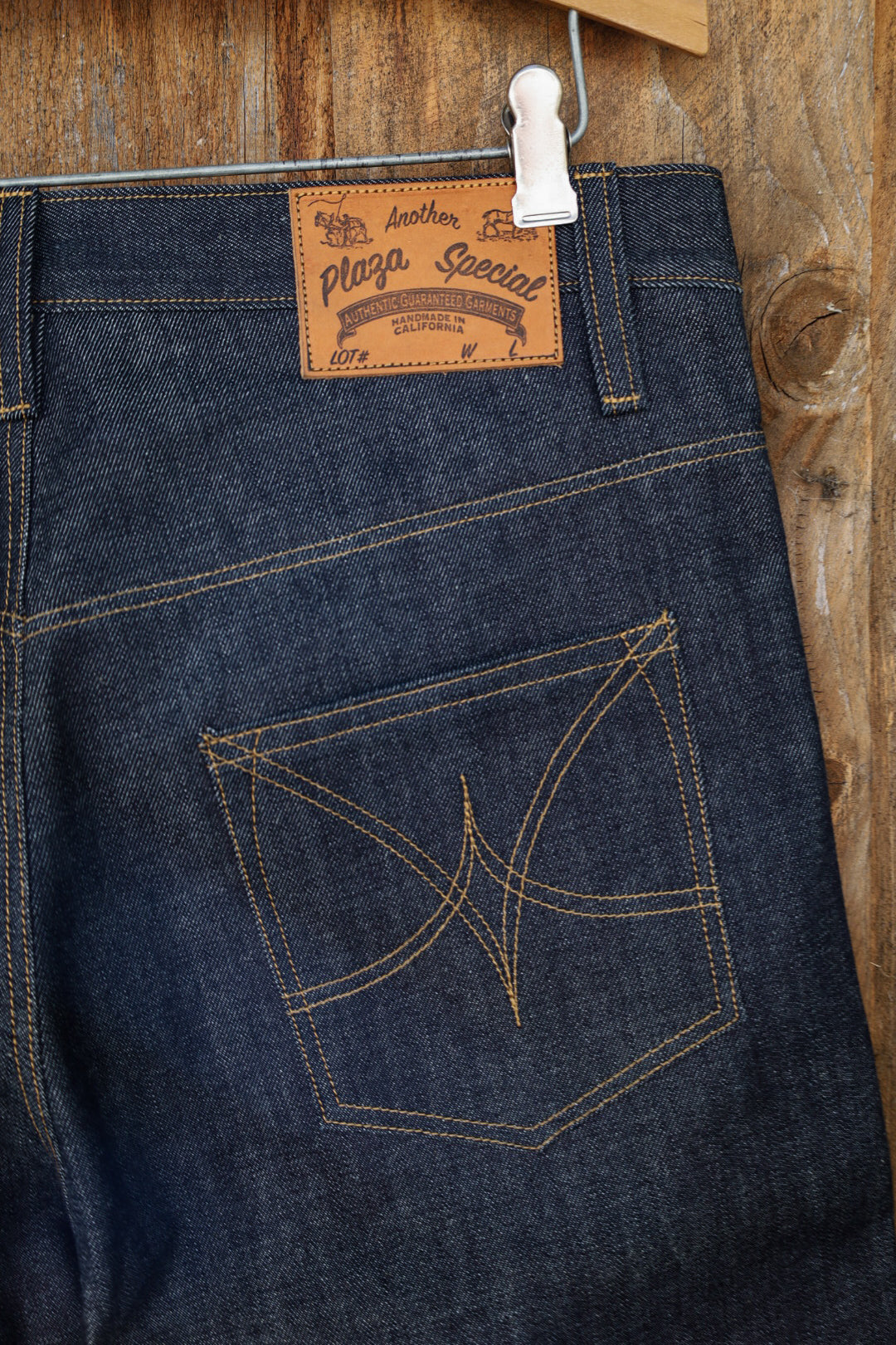 15oz Japanese Selvedge Indigo Double Knee - Straight - 36x34