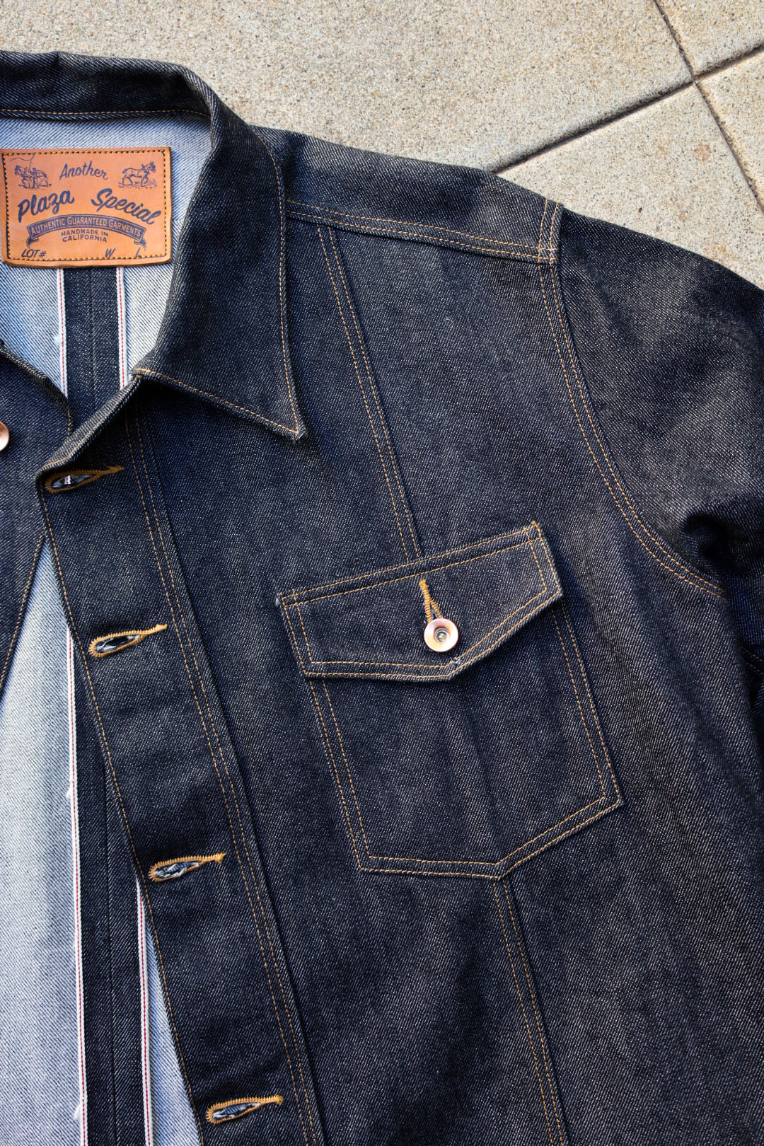 14oz Single Rider Selvedge Denim Jacket