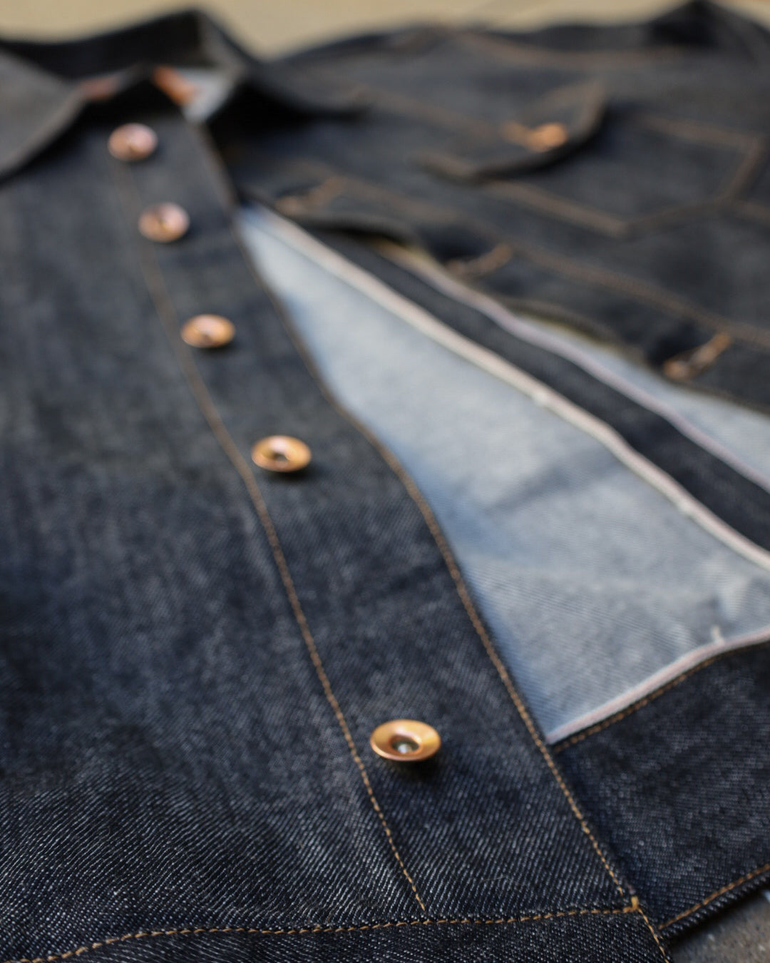 14oz Deep Indigo Selvedge Chore