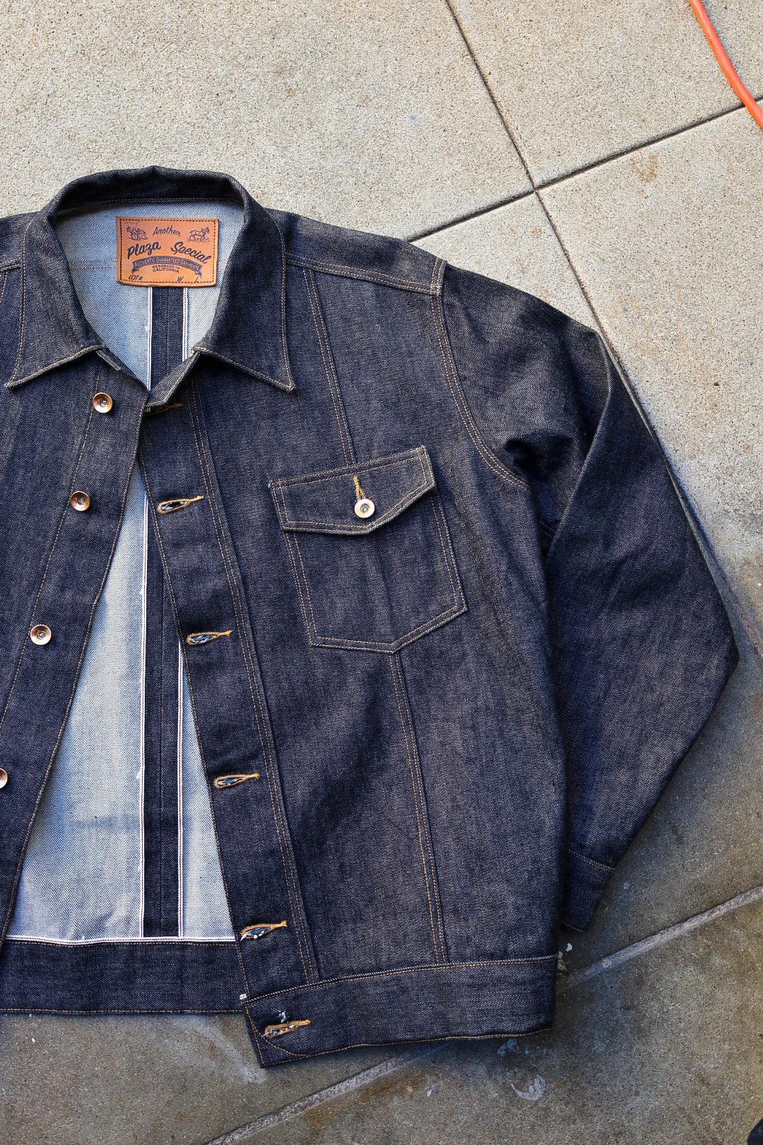 14oz Single Rider Selvedge Denim Jacket