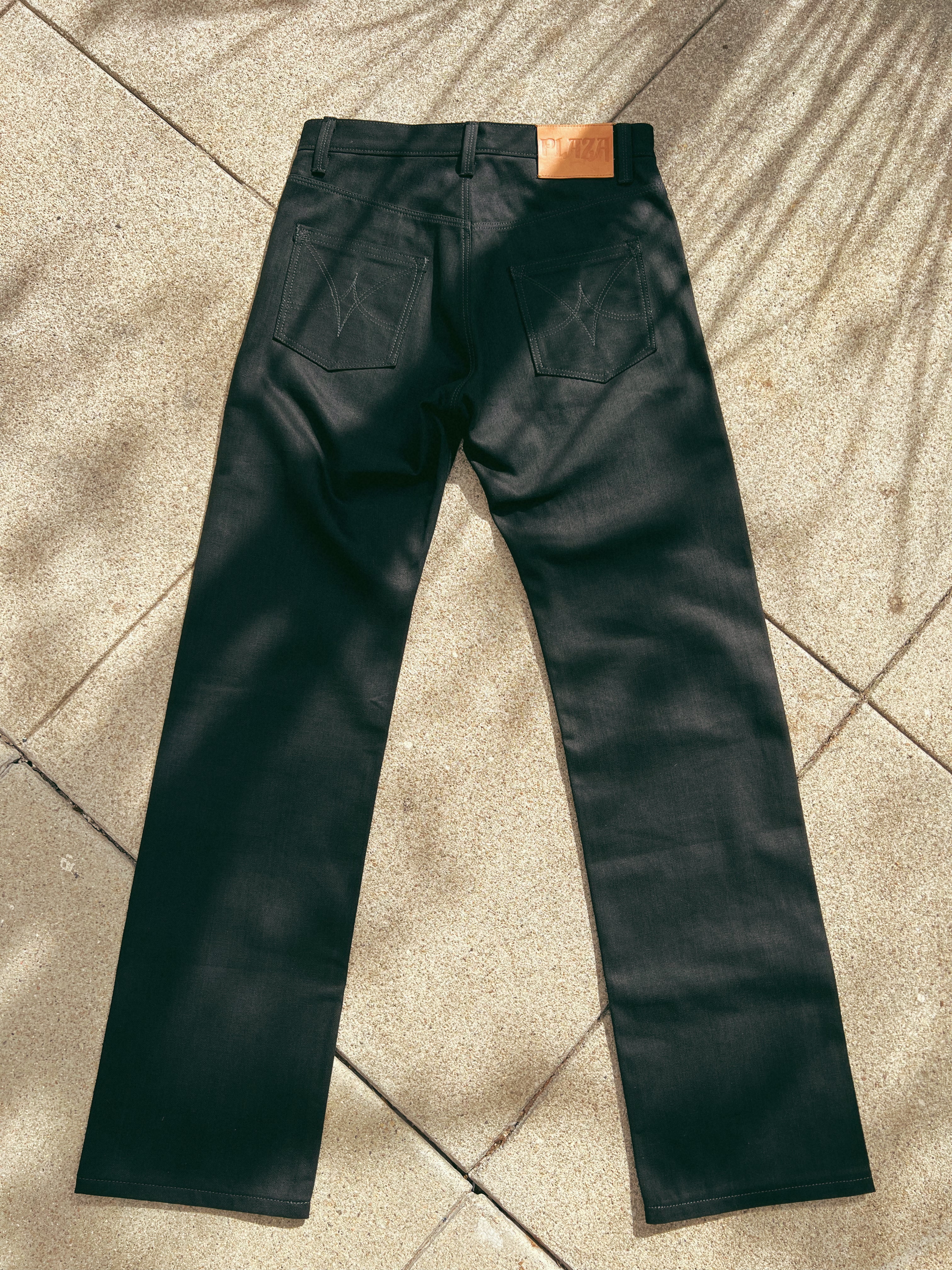 Winston Denim 13oz Black Selvedge - Straight