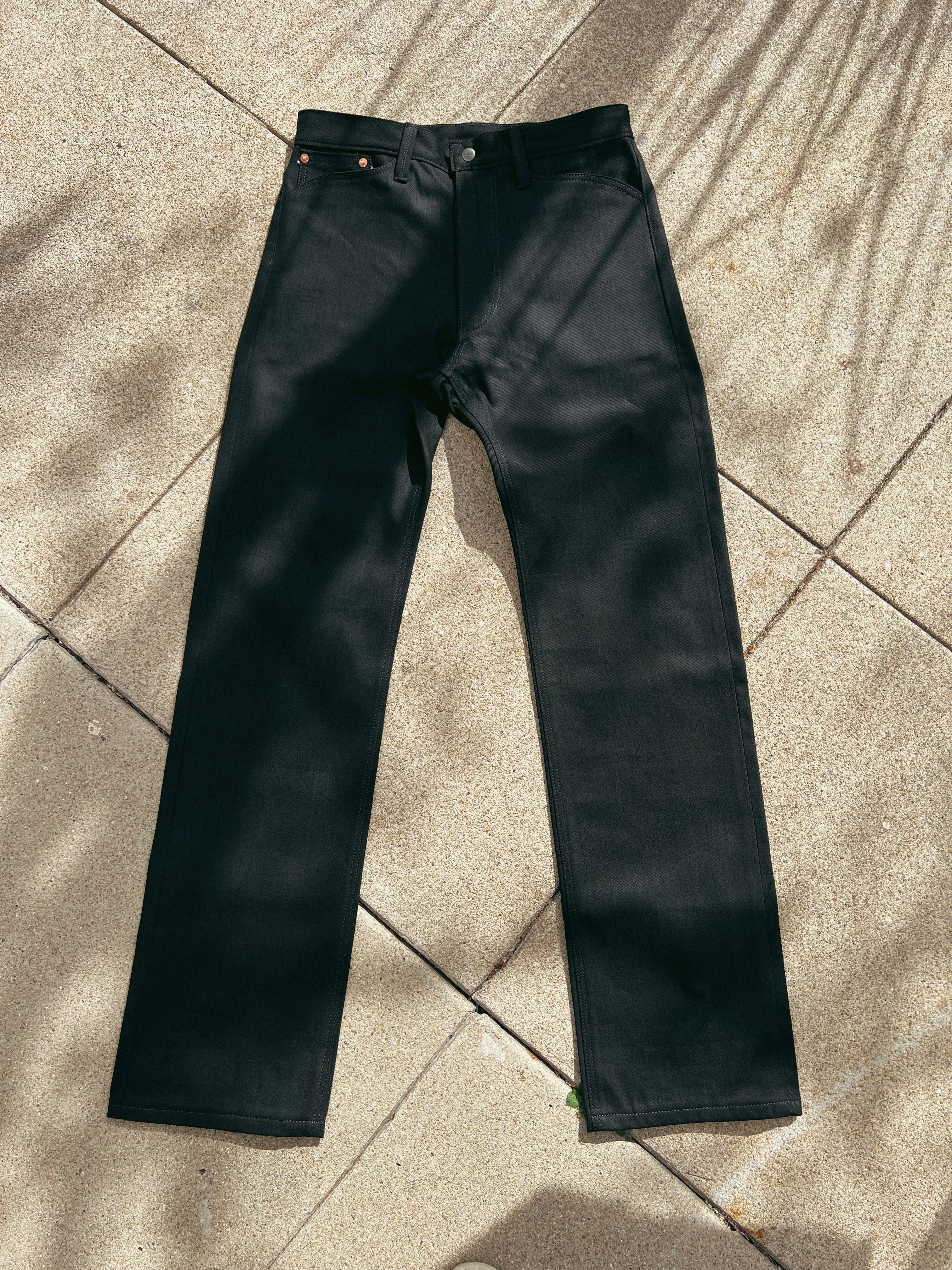 Winston Denim 13oz Black Selvedge - Straight